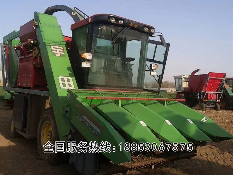 玉米莖穗兼收機