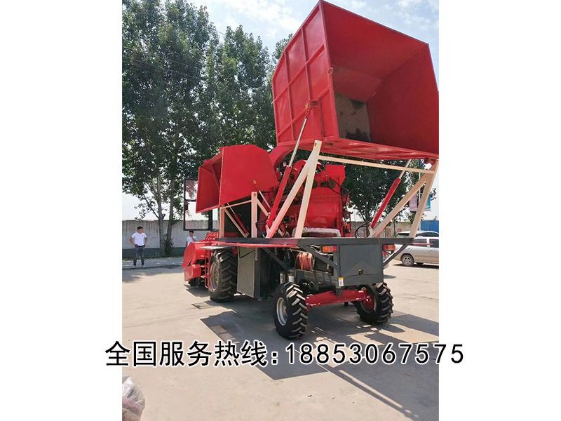玉米莖穗兼收機